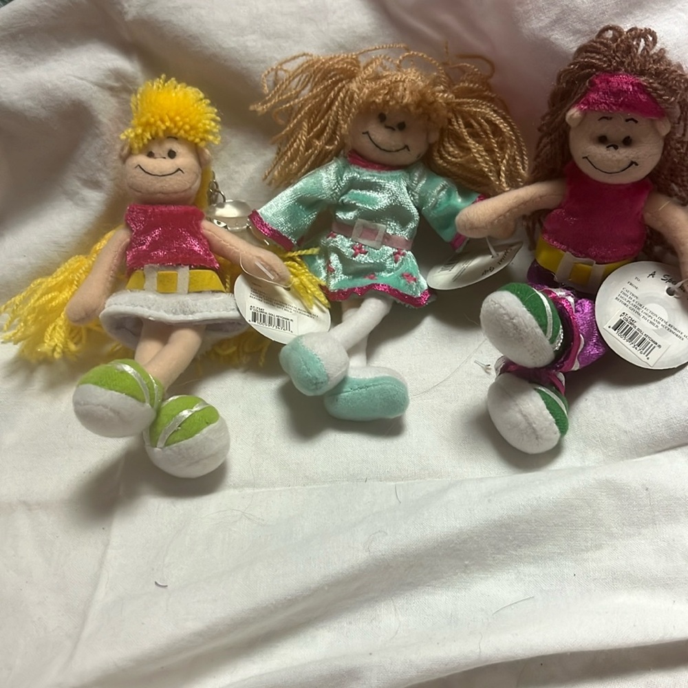Small plush key chains